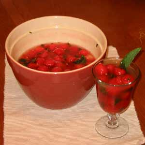 Bubbly Watermelon Balls